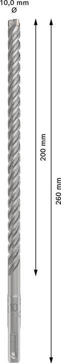 Produktbild Bosch Zubehör PRO SDS plus-5X Hammerbohrer (10 Millimeter)