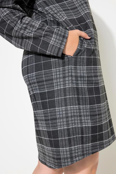 Actual product image Studio Untold Plaid Hooded Dress (54)