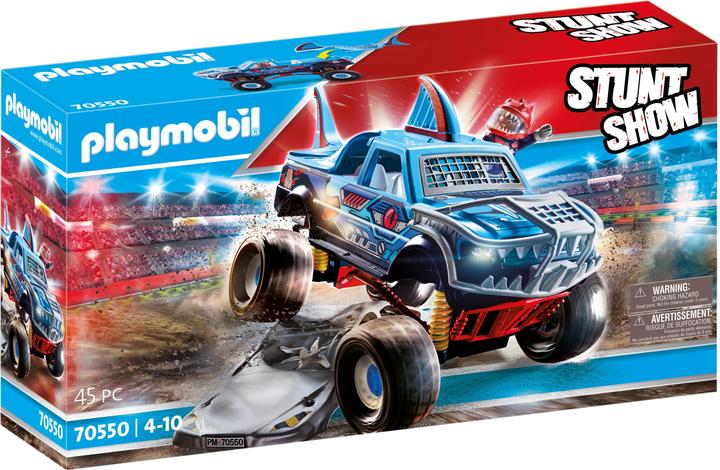 Playmobil Stuntshow Monster Truck Shark (70550, Playmobil Stuntshow)