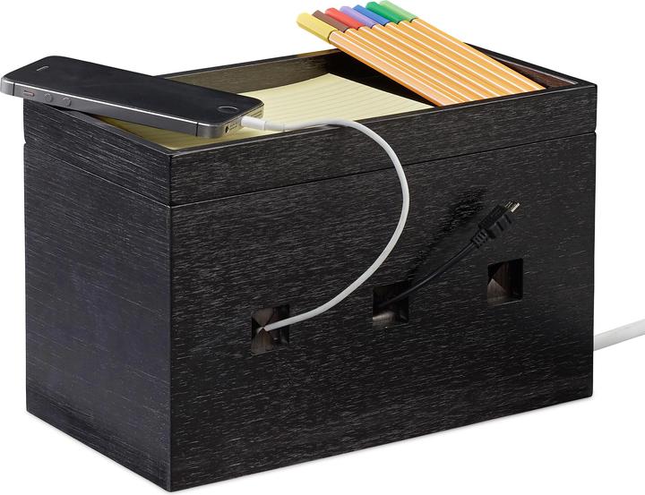 Actual product image Relaxdays Kabelbox