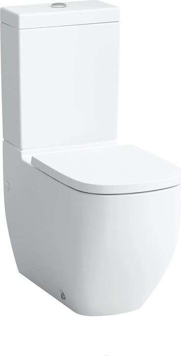 Produktbild Laufen Palomba Stand-WC, Tiefspüler, für aufgesetzte Spülkasten, spülrandlos, Abgang waagrecht/s