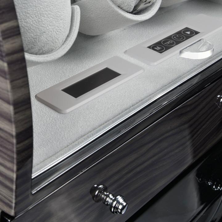 Actual product image Designhütte Watchwinder Basel 6 LCD - Dark Oak (6 x)