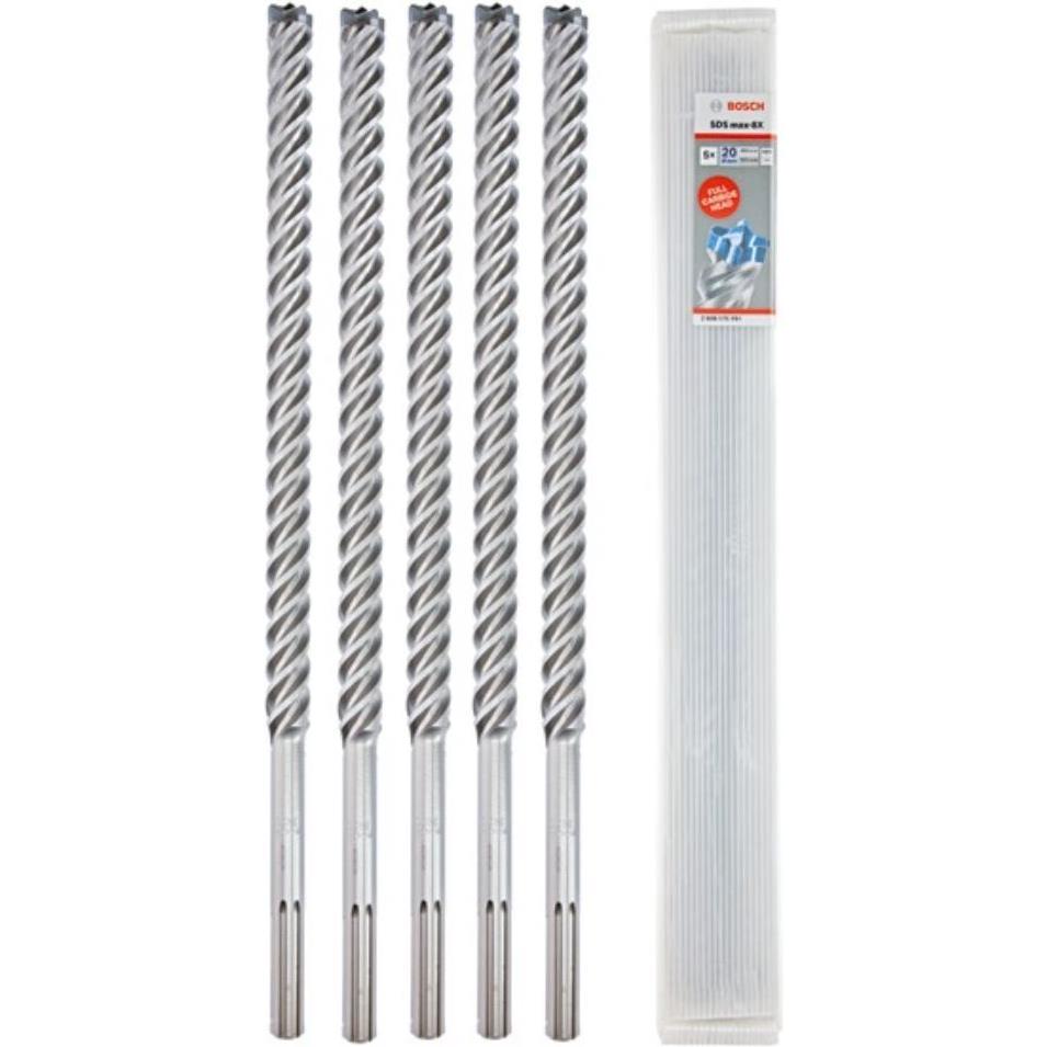 Bosch Professional Zubehör, Bohrereinsatz, Hammerbohrer mit SDS-Max-8X (bis 20 Millimeter)