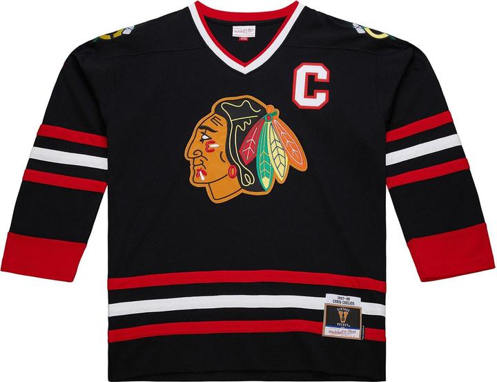 Produktbild Mitchell & Ness Chris Chelios Chicago Blackhawks 1997 M&N NHL Jersey - M (M)