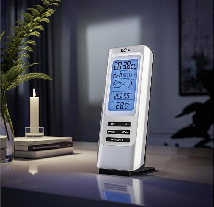 Actual product image Mebus MEB Radio Weatherstat.17x7,4x7cm