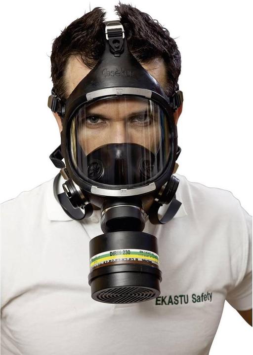 Actual product image Ekastu Sekur Respirator full face mask without filter (No official protection class, 1 x)