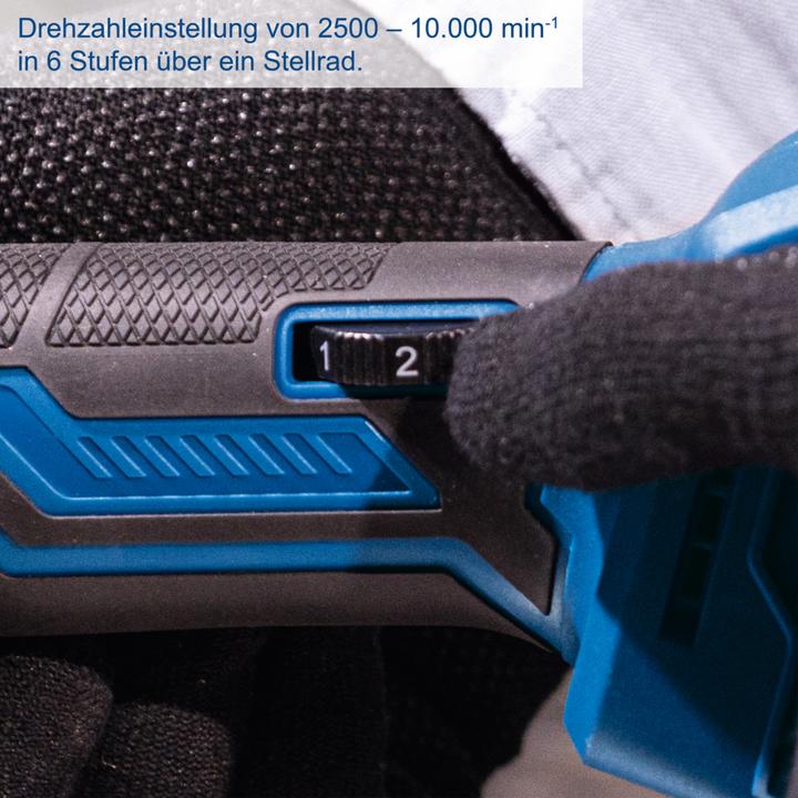 Actual product image Scheppach Cordless angle grinder C-AG125-X (DIY) (125 mm)