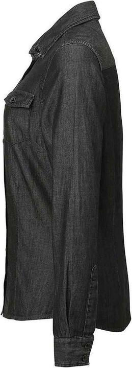 Actual product image Premier Womens/Ladies Denim Jean Style Stitching Shirt (3XL)