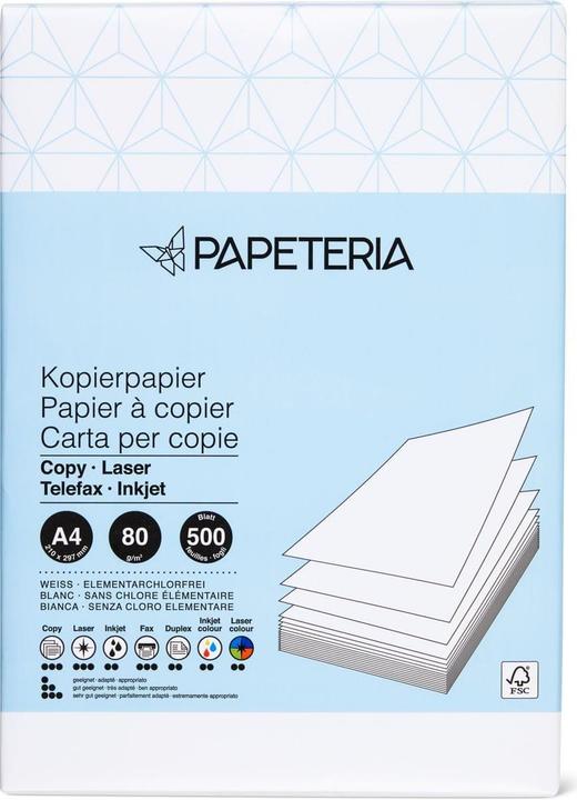 Image du produit Papeteria Papier à copier, à partir de 5 pièces (80 g/m², 500 x, A4)