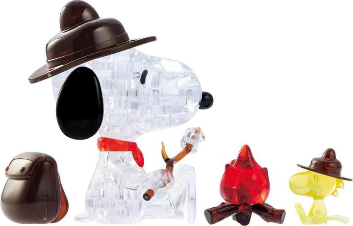 Image du produit HCM Kinzel Crystal Puzzle - Snoopy Camping (43 pièces)