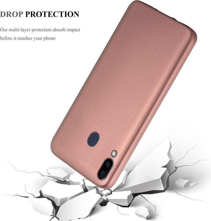 Produktbild Cadorabo TPU Matt Metallic Cover (Samsung Galaxy M20)