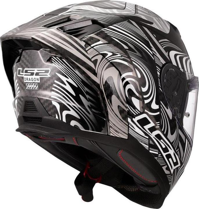 Produktbild LS2 OF807 DRAGON CARBON ENTHUM Integralhelm (S)