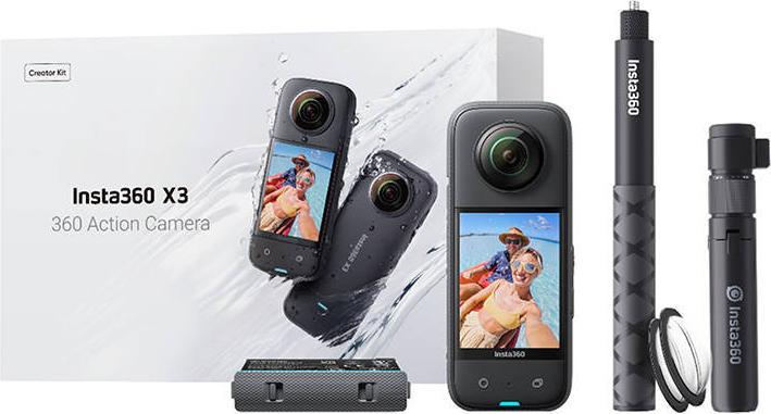 Image du produit Insta360 Kit de création X3 (30p, WiFi, Bluetooth)