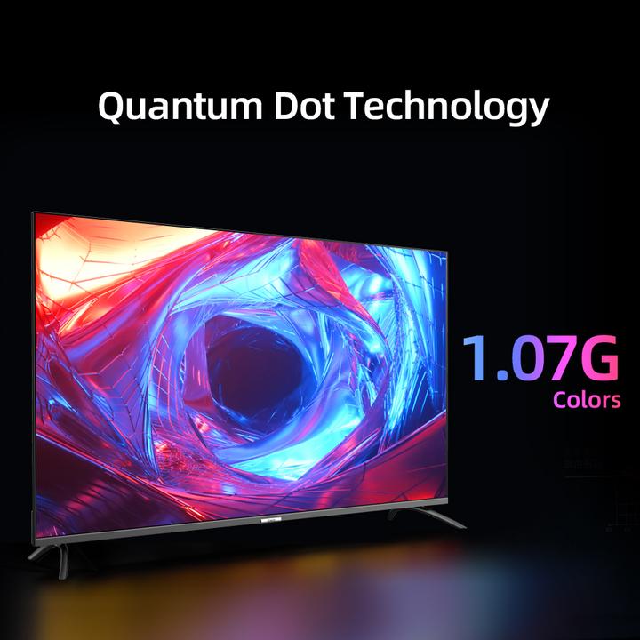 Actual product image CHiQ U55QM8V (139 cm(55 inch), black, UltraHD/4K, triple tuner, Android) (55", QLED, 4K)