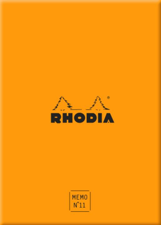 Image du produit Rhodia Agendas et gestion du temps (A7, À rayures, Couverture rigide)