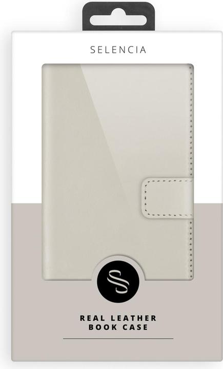 Actual product image Selencia Leather Book Case (Apple iPhone 16)