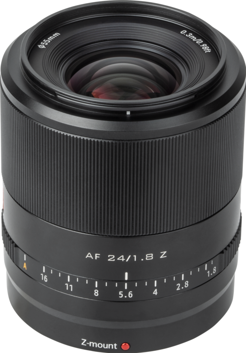 Viltrox AF 24 mm F/1.8 Z (Nikon Z, Plein format)