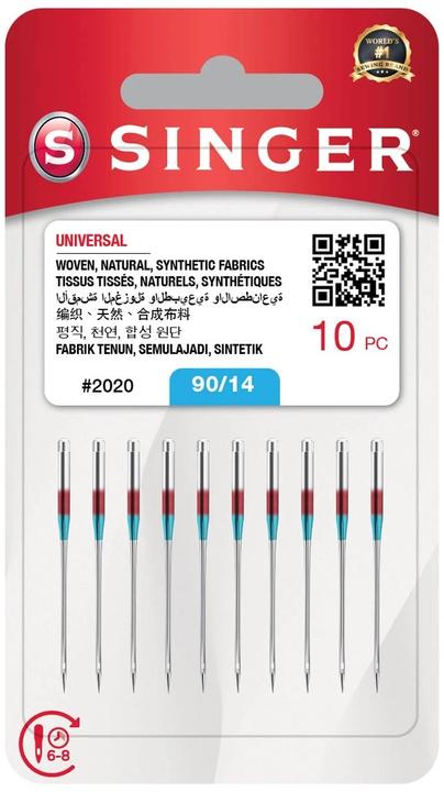 Image du produit Singer Aiguille N2020-14/90 Blister de 10pcs