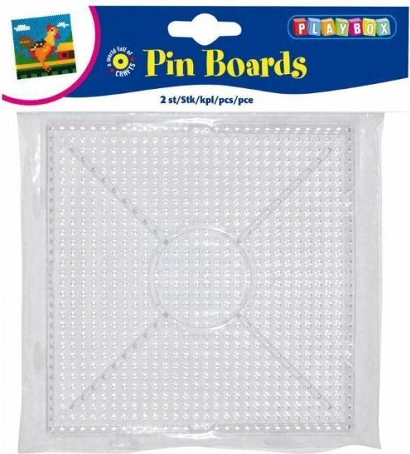 Immagine prodotto Playbox Tamponi per perline stirabili - quadrati 2 pezzi.