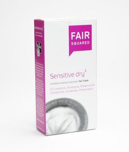 Actual product image Fair Squared Sensitive Dry (10 pcs.)
