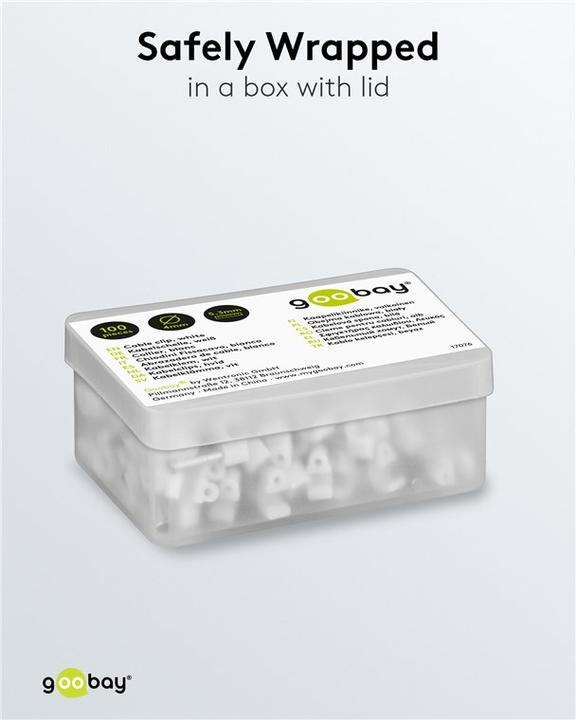 Produktbild Goobay Kabelschelle