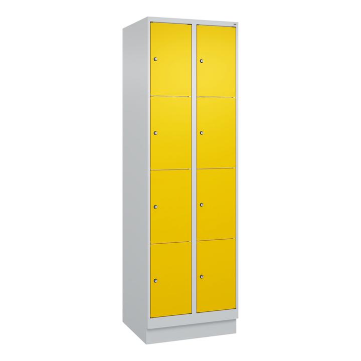 Produktbild C+P Fächerschrank Classic Plus, 4 Fächer übereinander, Abteilbreite 30 cm, mit Sockel (60 cm, 195 cm)