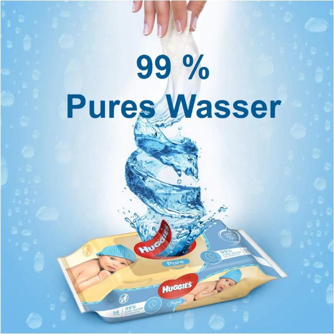 Produktbild Huggies Pure Extra Care