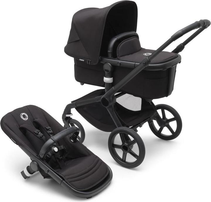 Actual product image Bugaboo Fox 5 pushchair, black/black