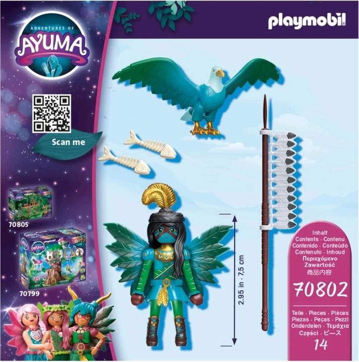 Produktbild Playmobil Knight Fairy mit Seelentier (70802, Playmobil Ayuma)