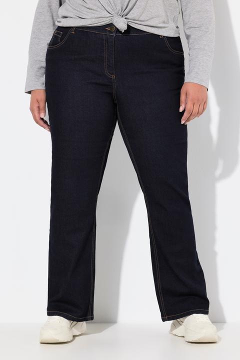 Image du produit Ulla Popken Jean Marie, coupe Bootcut 5 poches. Taille confortable (44)