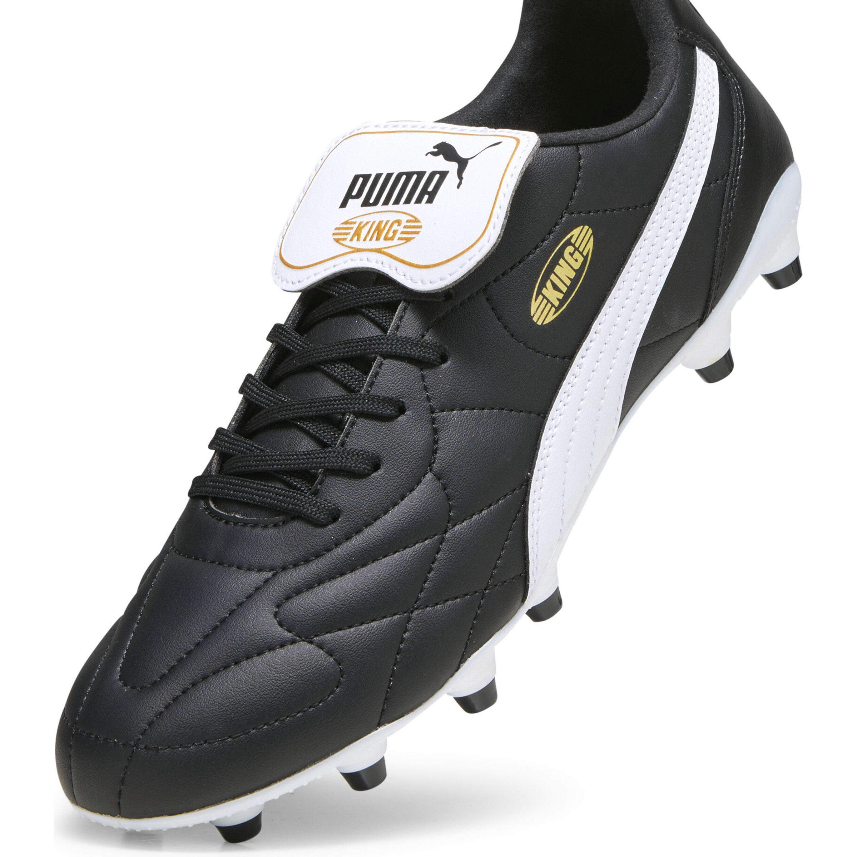 Puma, Unisex, Fussballschuhe, King Top Fg/Ag (39), Schwarz