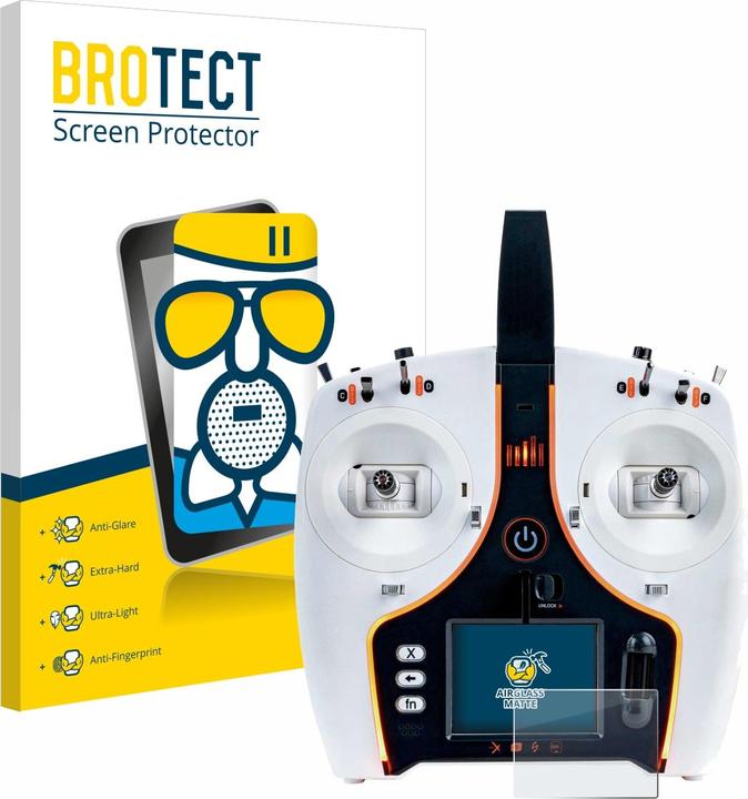 Actual product image BROTECT AirGlass Matt bulletproof glass film (1 Piece, NX7e 7-Channel DSMX Transmitter)