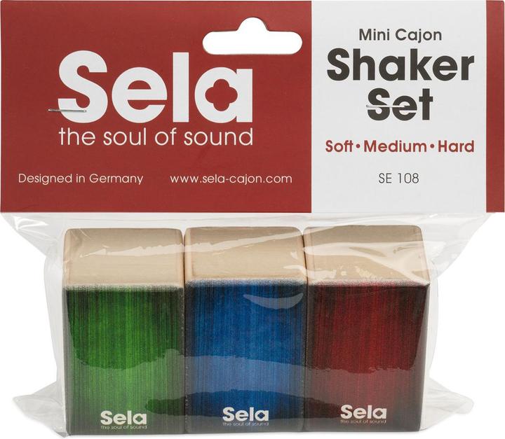 Produktbild Sela Mini Cajon Shaker Set