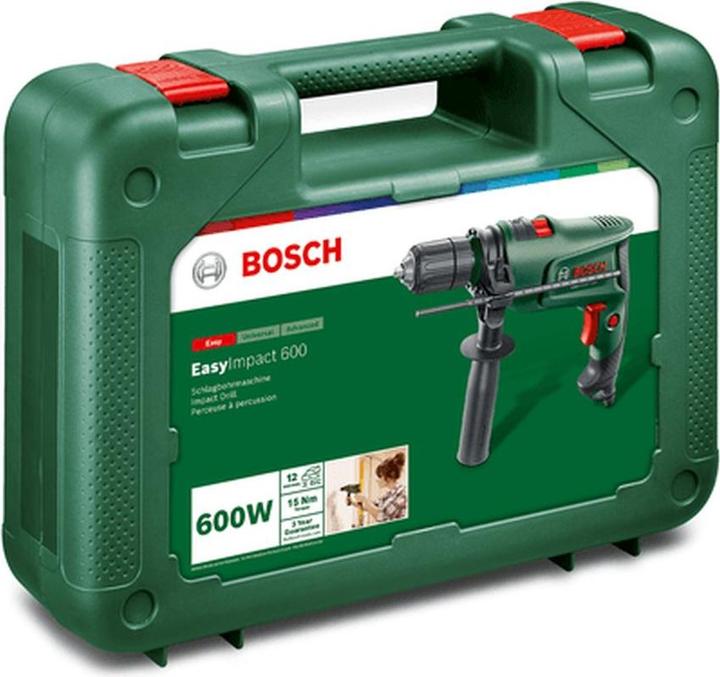 Produktbild Bosch Home & Garden Schlagbohrmaschine EasyImpact 600 (Netzbetrieb)
