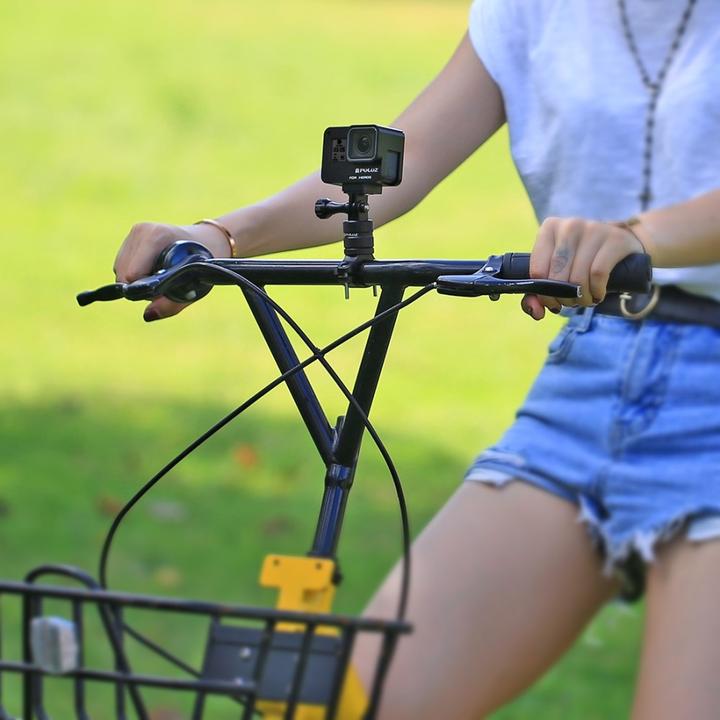 Image du produit Puluz GoPro Aluminium Bike Halterung (Hero 9 Noir, Héros 8 noir, Héros 7, Hero 10 Noir, Hero 11 Noir, Hero 12 Noir, Hero 13 Noir)
