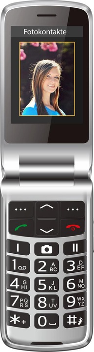 Image du produit Bea-Fon Silver Line SL645 - Téléphone portable - slot microSD (2.80", 3 Mpx, 2G)