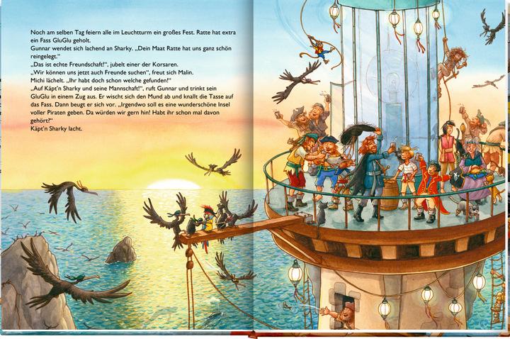 Immagine prodotto Käpt'n Sharky – Der schwarze Korsar (Tedesco, Jeremy Langreuter, Jutta Longreuter, 2024)