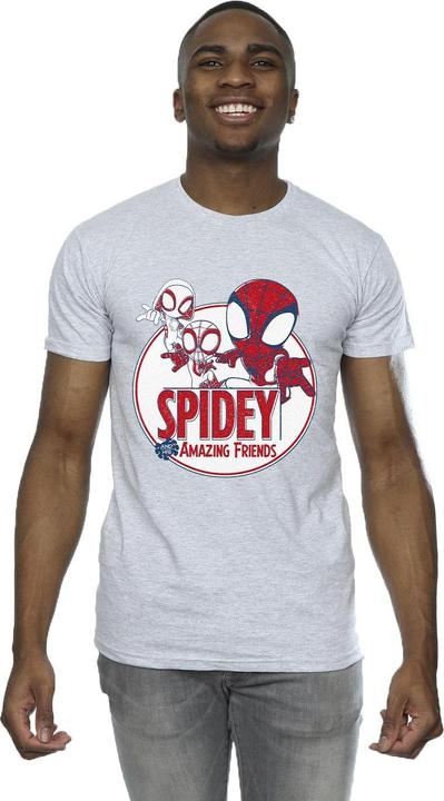 Immagine prodotto Spidey And His Amazing Friends Circle Maglietta Uomo (XXL)