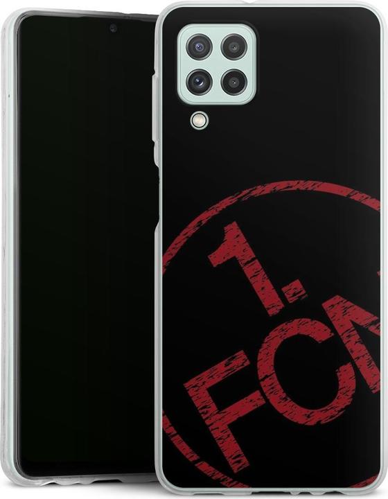 Produktbild DeinDesign Silikon Hülle für Samsung Galaxy A22 4G Handyhülle Case Smartphone Schutzhülle 1. FCN Fanartikel (Samsung Galaxy A22)
