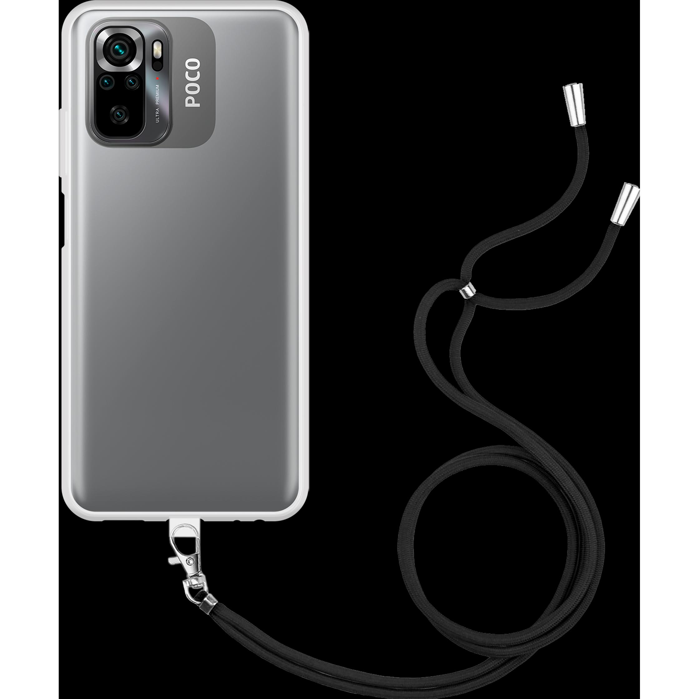 Thumbnail - Cazy Handykette Hülle Kompatibel mit Poco M5s - Silikon Handyhülle mit Band Necklace Hülle - Transparant, Handykette, Tr...