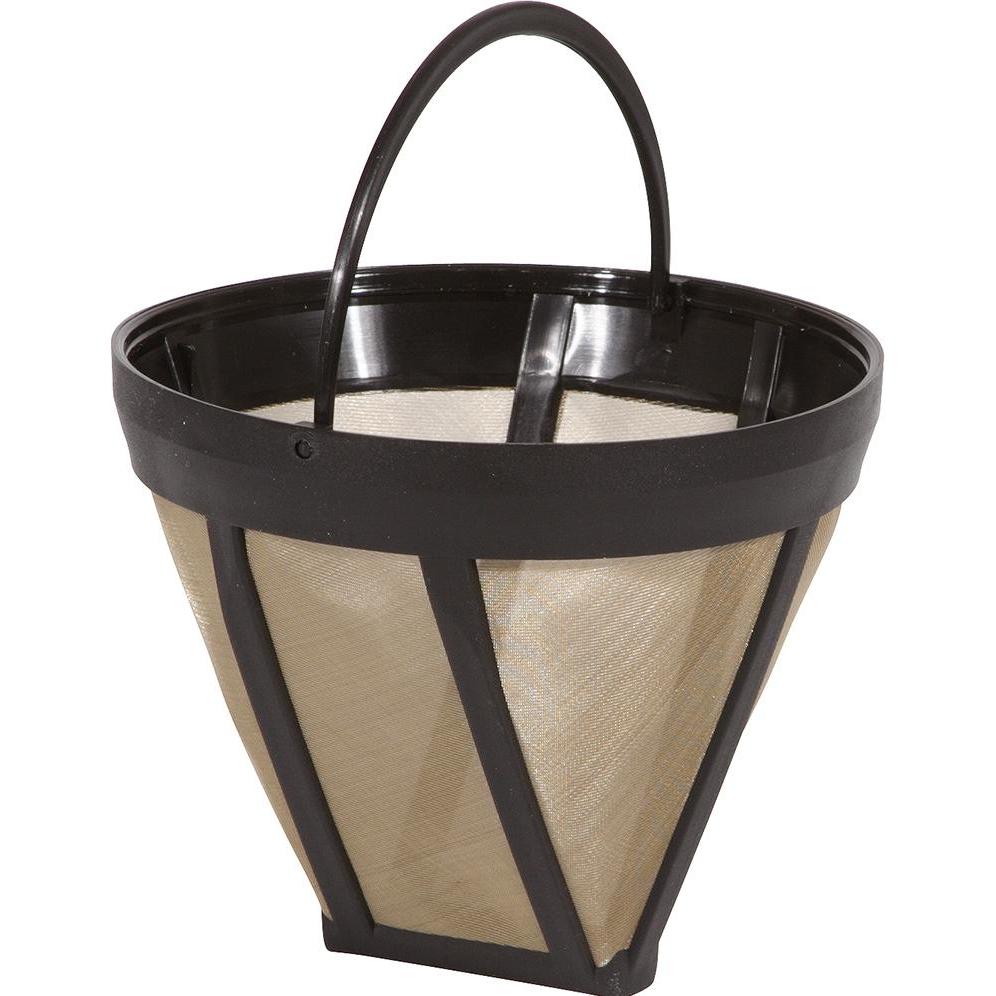 Scanpart Goudkleurig filter maat 4, Accessoires voor koffiezetapparaten, Bruin