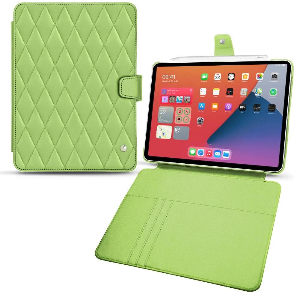 Noreve Lederschutzhülle Wallet (iPad mini 6), Tablet Hülle, Grün