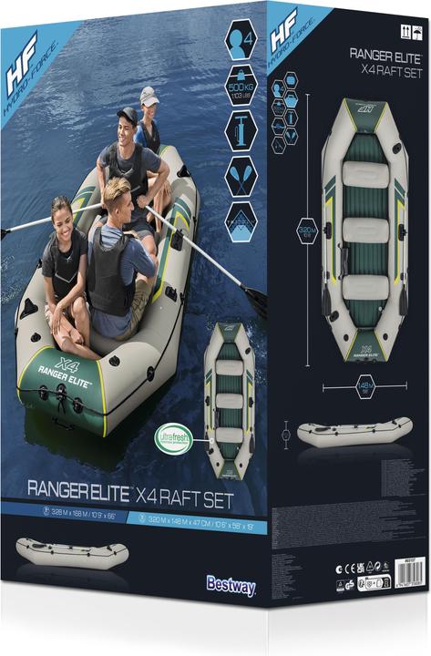 Image du produit Bestway Kit complet Hydro-Force Ranger Elite X4 (320 cm, 4 Personnes)