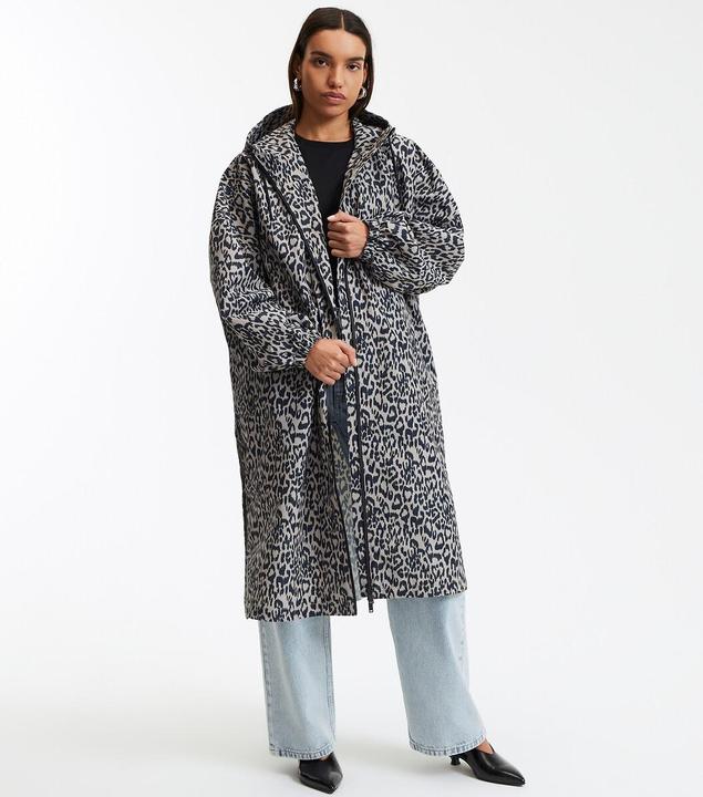 Immagine prodotto La Redoute Collections Oversize-Windjacke Maxi Long Print mit Kapuze (S, M)