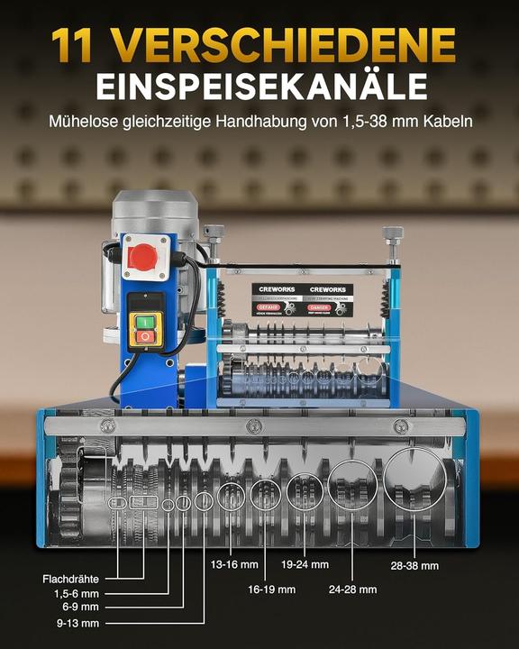 Image du produit Creworks Kabelabisoliermaschine