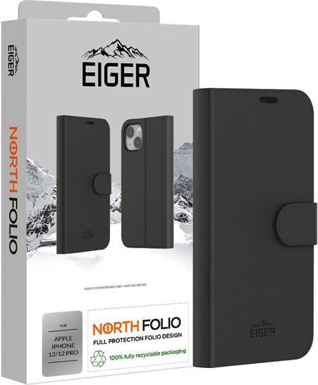 Image du produit Eiger Walletcase bookstyle North Folio Case black (Apple iPhone 12, Apple iPhone 12 Pro)