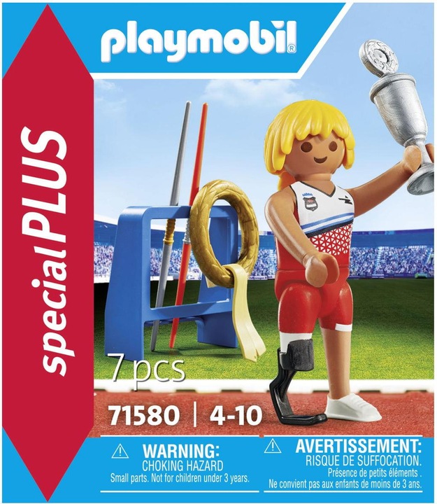 Immagine prodotto Playmobil 71580 Playm. Lanciatore di giavellotto 71580 (71580, Playmobil Special Plus)