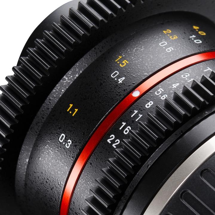 Image du produit Walimex 8/3,1 Fisheye Vidéo APS-C Sony E (Sony E, APS-C / DX, Micro Four Thirds)