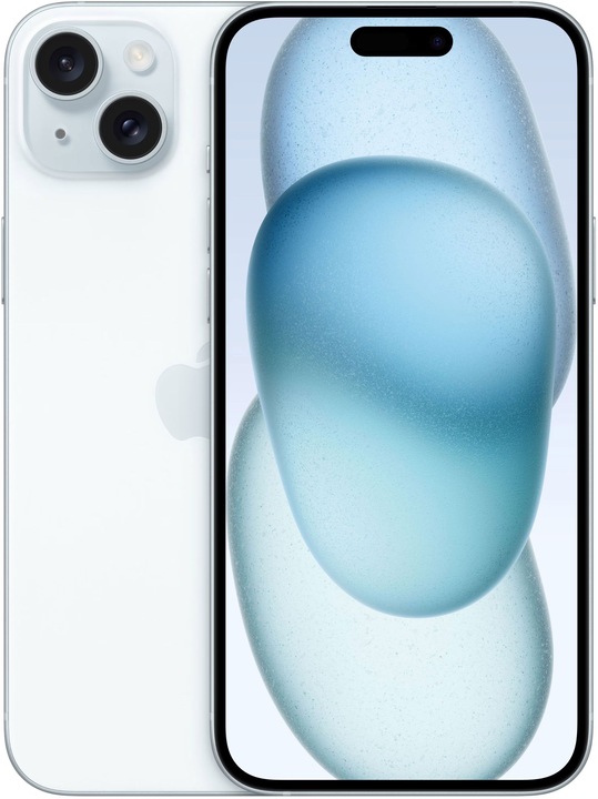 Apple iPhone 15 Plus (128 GB, Blue, 6.70", SIM + eSIM, 48 Mpx, 5G)