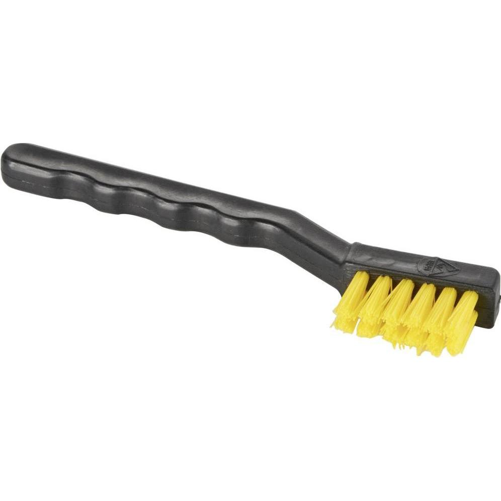 Wolfgang Warmbier ESD-Bürste 6104.Y.9001 Bürsten-Fläche, Länge: 30 mm 1 St., Reinigungsutensil, Schwarz